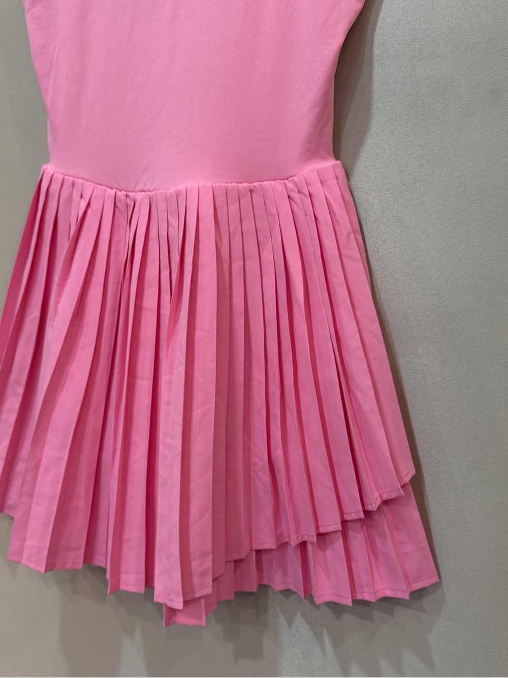 all in motion Girls' Pink Pleated Tank Dress - Picture 4 of 9